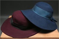 Vintage Betmar New York Floppy Wool Hats (2)