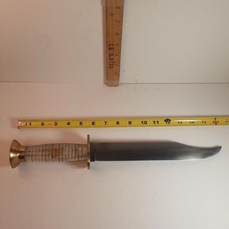 Handmade bowie knife
