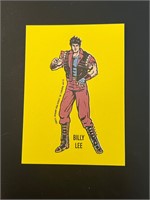 1989 Nintendo Sticker Double Dragon Billy Lee