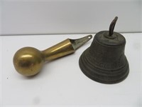 Hames brass top and bell shell