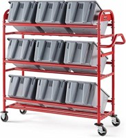 Rubbermaid Commerical Products Tote Picking Cart