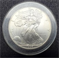 1996 Silver Eagle In Capsule