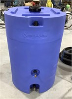 100 gal- Water prepared plastic water storage