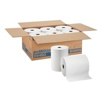 ENMOTION Case of 6 Rolls Paper Towels 10"-White
