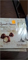 6 boxes Russell Stover Champagne Flavored
