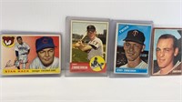 3- 1950'S MLB CARDS JIMMERMAN &  STAN HACK