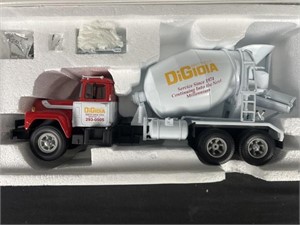 First gear, diecast cement truck