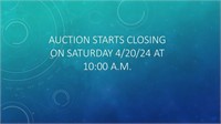 Auction Closing Time