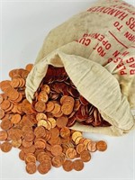 Unsearched Bag of 1961 Lincoln Memorial Cents