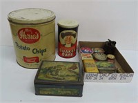 Vintage Advertising Tins