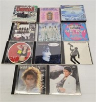 11 ASSORTED CD'S - OK TO GOOD CONDITION