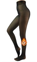 New size S, X-CHENG Fleece Lined Tights Sheer