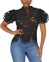 New, Size S, Doweha Women’s Sexy Ruffle Long