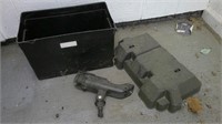 battery box, rod holder