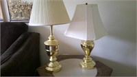 two lamps