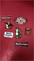 Budweiser and Bud Light advertising magnets