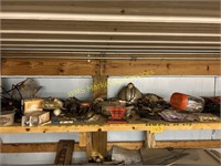 Shelf Contents - Electric Cords, Light Bulbs, Etc.