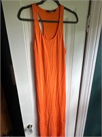 Polo Ralph Lauren Orange Sporty Dress Sz L