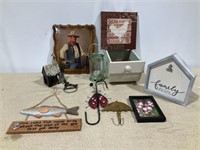 John Wayne Picture, Wall Art, Candle Holder,