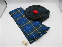 NS TARTAN SCARF AND MITCHELL TARTAN TAM