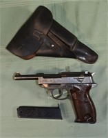 Mauser P38 byf 44 code 9mm semi-auto pistol, s# 41