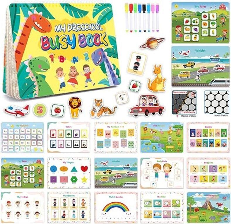 LZLPACKING My First Baby Busy Books, Busy Board