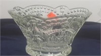 Rare Clear Glass Glass1953 Corontation Bowl.