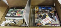Lot #3838 - (2) Boxes full of vintage comic