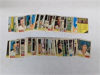 1961 Topps Lot Of 100 Diff Incl 4 HOF's & 4 RC