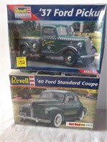 '37 Ford Pick-up & '40 Coupe Model Kits