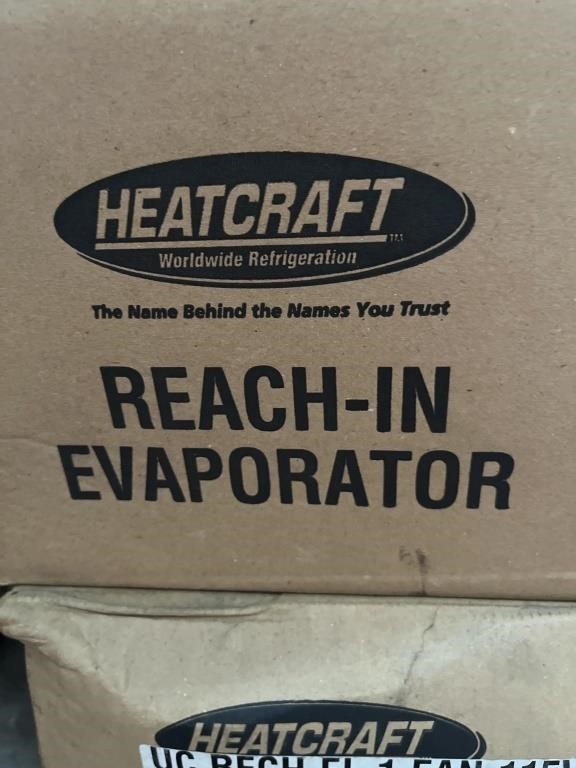 (1) NEW Commercial Reach-In Evaporator