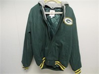 NFL Green Bay Packers Hooded Jacket Coat Size