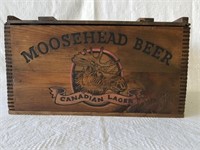 Vintage/Antique Moosehead Beer Wooden Crate