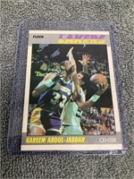 1987-88 Fleer NBA #1 Kareen Abdul-Jabbar Card