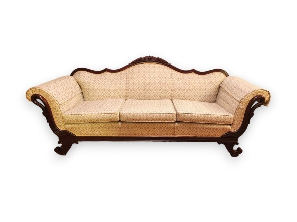 Vintage/Antique Swan Neck Sofa