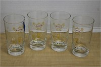 SET OF ALADDIN HARRY W ARNOLD POTENTATE GLASSES
