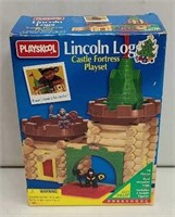 Playskool Lincoln Log Castle Fortress Playset