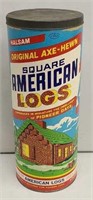 Halsam Vintage Square American Logs