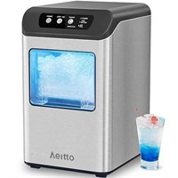 Aeitto Nugget Ice Maker Countertop, 55 lbs/Day