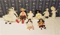 Mini Dolls Lot of 8
