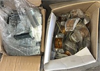 Boxes including Steel Guarded Marker Lamps and