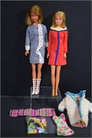 Vtg. Malibu Francie&Malibu Francie Clone Doll-Rare