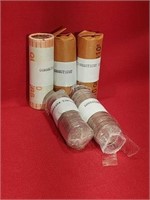 Five Rolls Of Connecticut & Louisiana State