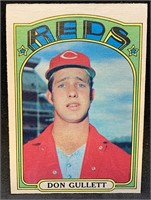 1972 OPC #157 Don Gullett Baseball Card