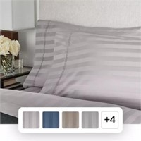 Sz Q 2PCS Member's Mark 700-Thread-Count Pillowcas