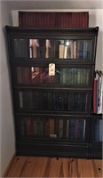 Globe Wornicke oak book case w/4 shelves, (5 of 6)