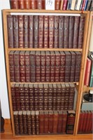 primitive shelves and quantity of books, Louis Lam