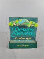 Dewey Stevens Wine Cooler Sign