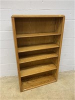 Oak Simulated Wood Bookshelf