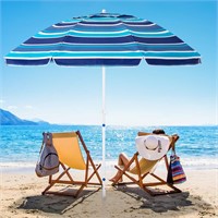 JEAREY 7.5ft UV 50+ Beach Umbrella